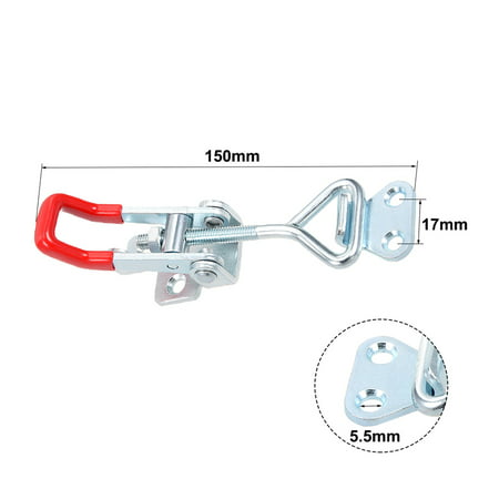Toggle Latch Clamp 550lbs Capacity Pull Action Adjustable GH-4002 2pcs